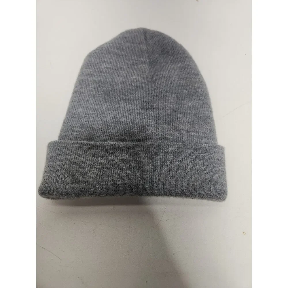 Carhartt Acrylic Knit Watch Cap Beanie Gray One Size Warm Winter Hat Unisex New